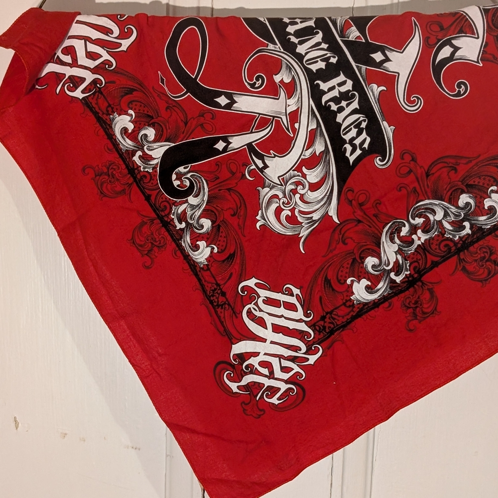 Red Pocket Square - Picture 2 of 7